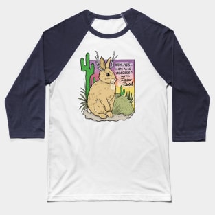 Obsessed with Pedro Pascal Jackalope Baseball T-Shirt
